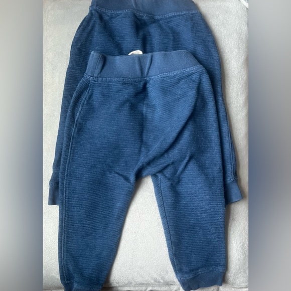 Baby gap kangaroo pouch blue joggers sizes 12-18 months and 18-24 months. VGUC - Picture 2 of 4